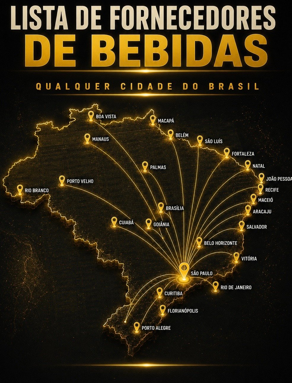 Método Validado para encontrar fornecedores de bebidas